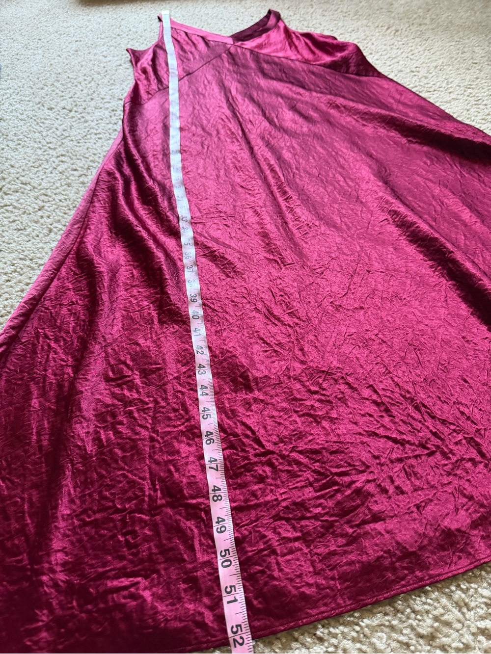Eileen Fisher Ruby Textured Satin Slip Dress Sz M Occasion Feminine NWT - Picture 9 of 10